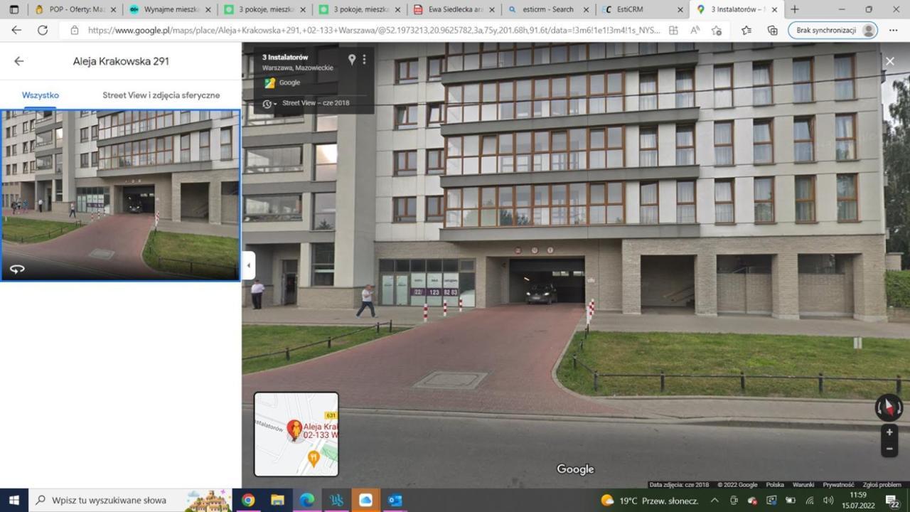 Krakowska Velvet Studio 3 Lejlighed Warszawa Eksteriør billede